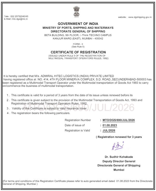 Freight Forwarding Company